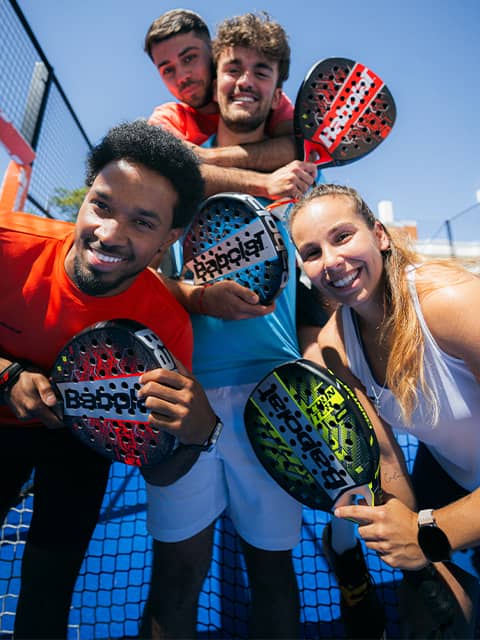 Bli lika fast i padel som vi är
